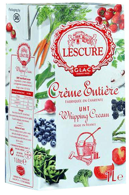 Lescure Heavy Cream Whipping and Cooking